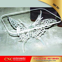 bàn ghế sắt hoa văn cnc 261