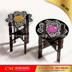 bàn ghế sắt mỹ nghệ cnc 263