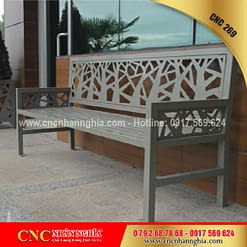 bàn ghế sắt mỹ nghệ cnc 269