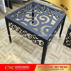 bàn ghế sắt mỹ nghệ cnc 270