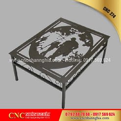 bàn ghế sắt mỹ nghệ cnc 274