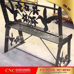 bàn ghế sắt mỹ nghệ cnc 287