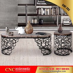bàn ghế sắt mỹ nghệ cnc 292