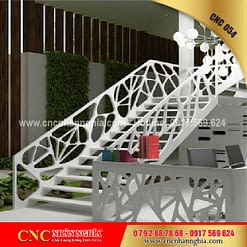 mẫu cầu thang sắt đẹp 054