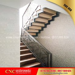mẫu cầu thang sắt đẹp 056