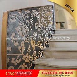 mẫu cầu thang sắt đẹp 059