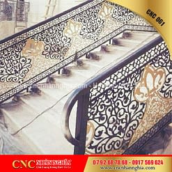 mẫu cầu thang sắt đẹp 061