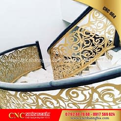 mẫu cầu thang sắt đẹp 064