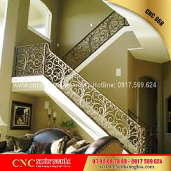 mẫu cầu thang sắt đẹp 068