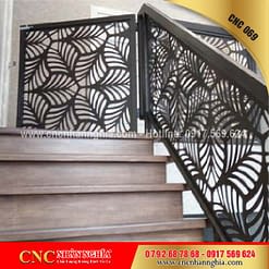 mẫu cầu thang sắt đẹp 069
