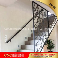 mẫu cầu thang sắt đẹp 070