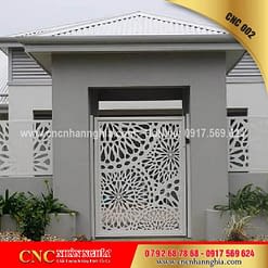 cửa cổng sắt mỹ thuật cnc 002