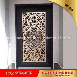 cửa cổng sắt mỹ thuật cnc 006