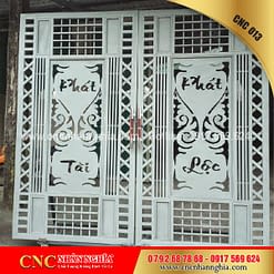 cửa sắt hoa văn cnc 013