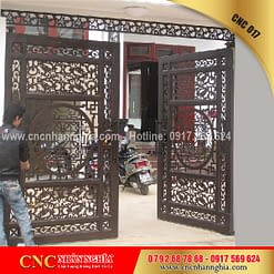 cửa sắt hoa văn cnc 017