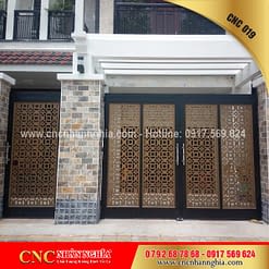 cửa sắt hoa văn cnc 019