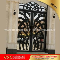 cửa sắt hoa văn cnc 023