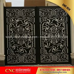 cửa sắt hoa văn cnc 024