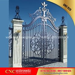 cửa sắt hoa văn cnc 025