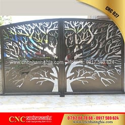 cửa sắt hoa văn cnc 027