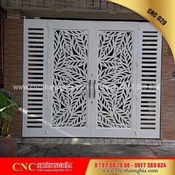 cửa sắt hoa văn cnc 029