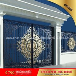 cửa sắt hoa văn cnc 030