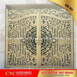 cửa sắt hoa văn cnc 031