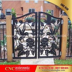 cửa sắt hoa văn cnc 039