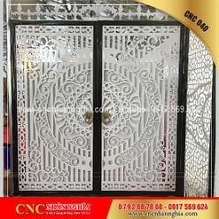 cửa sắt hoa văn cnc 040