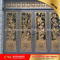 cửa sắt nghệ thuật cnc 045
