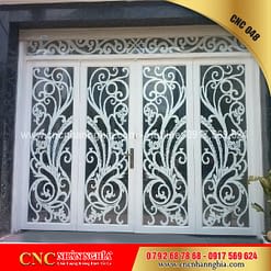 cửa sắt nghệ thuật cnc 048