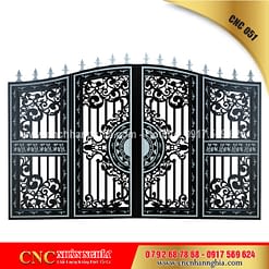 cửa sắt nghệ thuật cnc 051