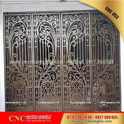 cửa sắt nghệ thuật cnc 053