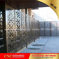 mẫu hàng rào sắt mỹ thuật 149