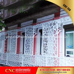 mẫu hàng rào sắt mỹ thuật 150