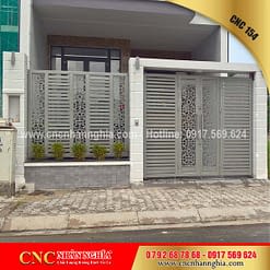 mẫu hàng rào sắt mỹ thuật 154