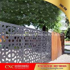 mẫu hàng rào sắt mỹ thuật 158