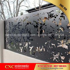 mẫu hàng rào sắt mỹ thuật 159