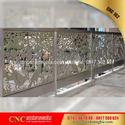 mẫu hàng rào sắt mỹ thuật 162