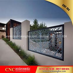 mẫu hàng rào sắt mỹ thuật 164