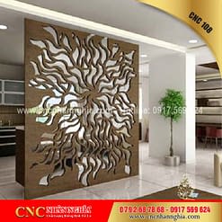 vách ngăn nghệ thuật đẹp 108