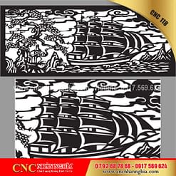 vách ngăn nghệ thuật đẹp 118