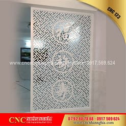 vách ngăn nghệ thuật đẹp 123