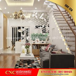 vách ngăn nghệ thuật đẹp 128